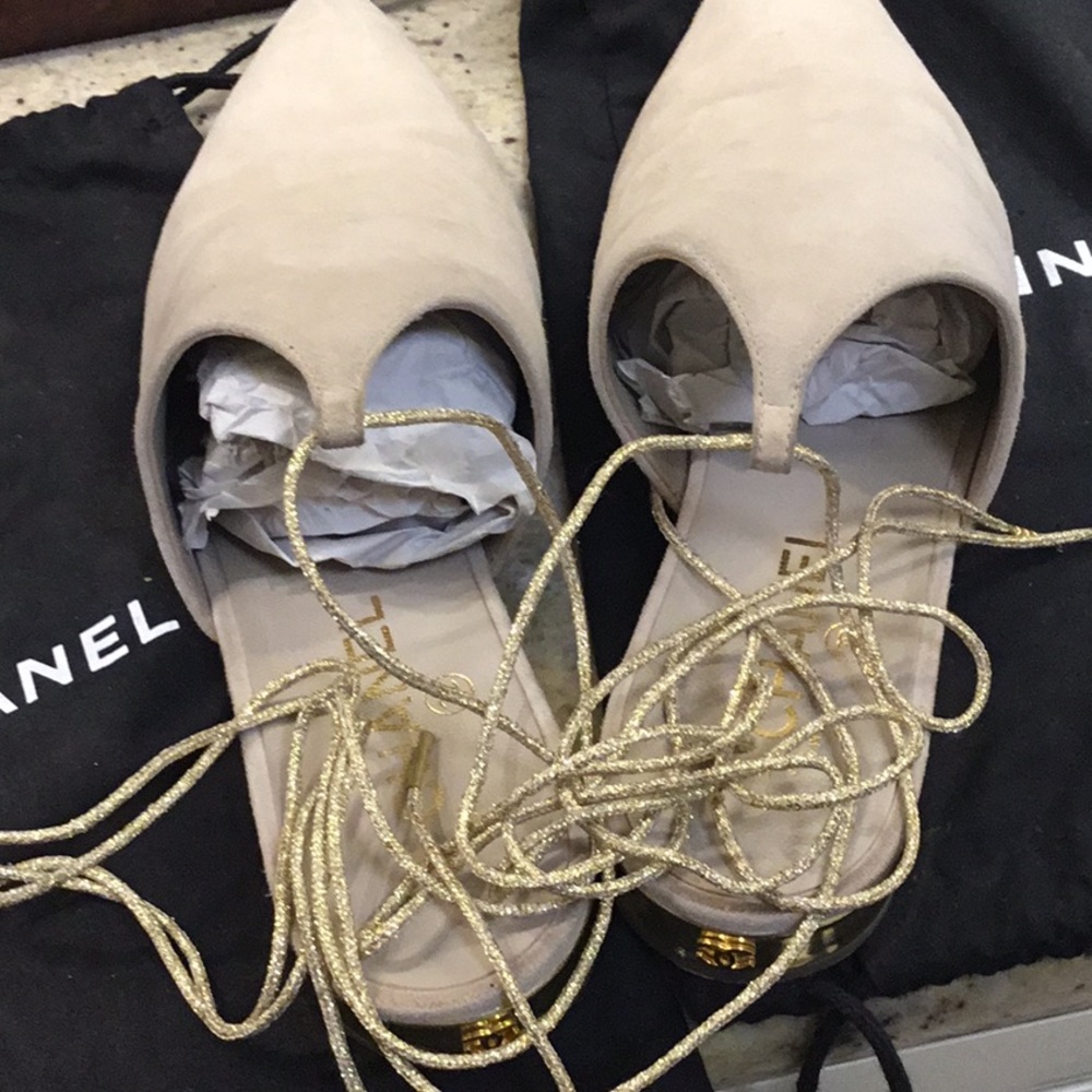 Chanel flats